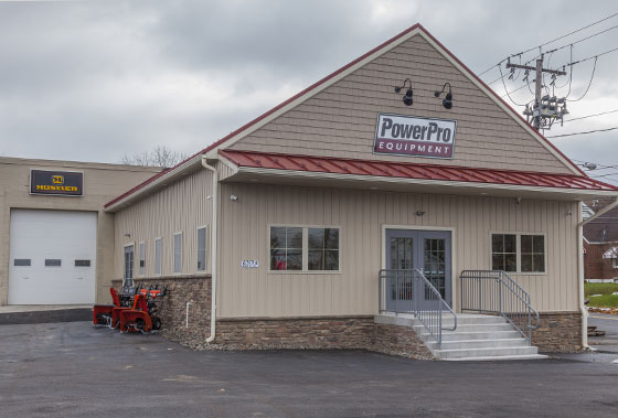 A Professional Post Frame Retail Building For PowerPro Equipment