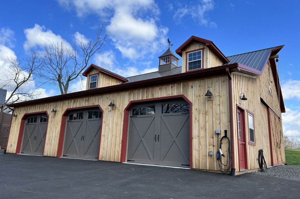Custom Garages project by Conestoga